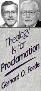 Theology is for Proclamation