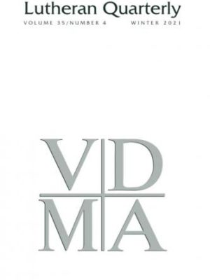 Lutheran Quarterly Journal cover